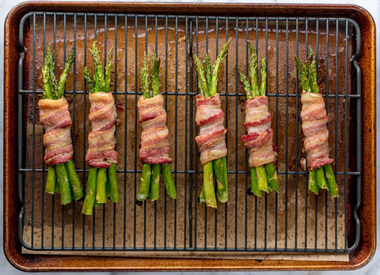 Bacon Wrapped Asparagus in the Oven Pinch and Swirl