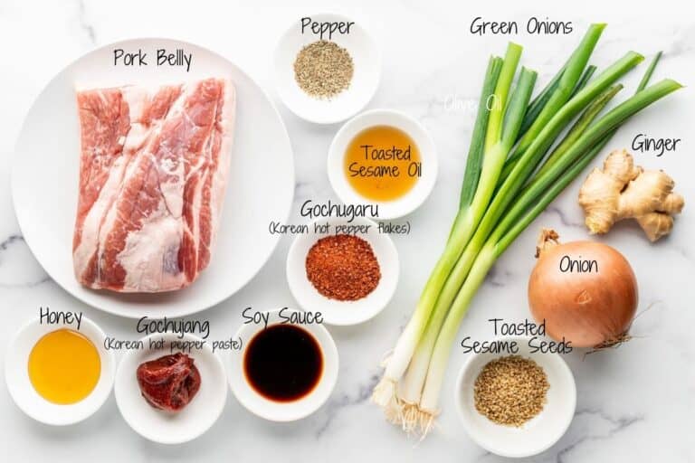 Korean Pork Belly (Quick and easy!) Pinch and Swirl