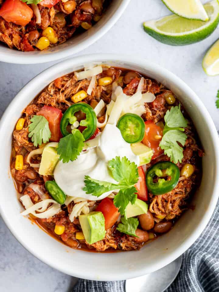 Easy Chorizo Chili Recipe - Pinch and Swirl