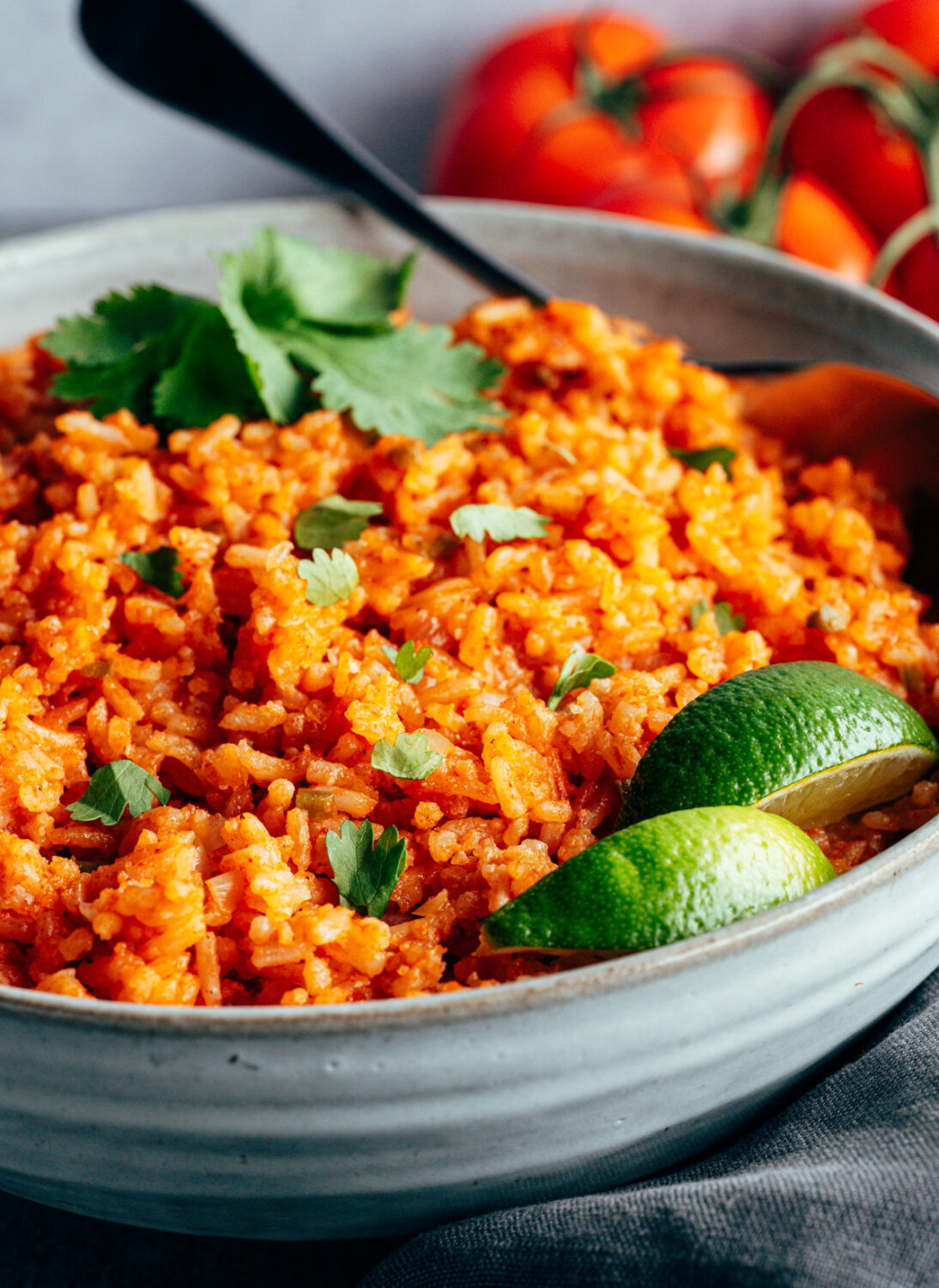 Rice Cooker Mexican Rice Pinch and Swirl