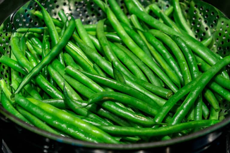 Green Beans and Mushrooms Pinch and Swirl