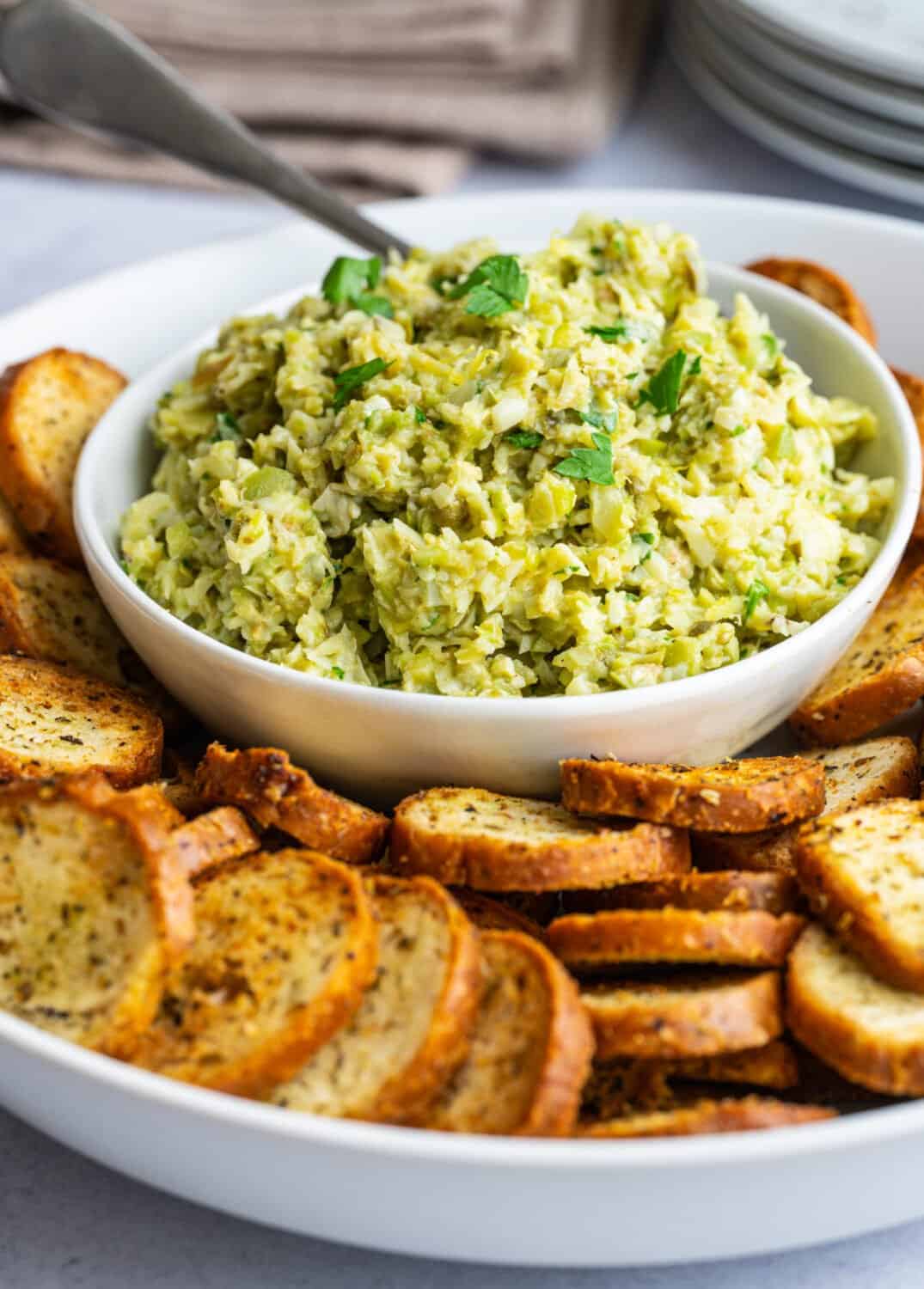 Artichoke Tapenade (10 minute recipe!) Pinch and Swirl