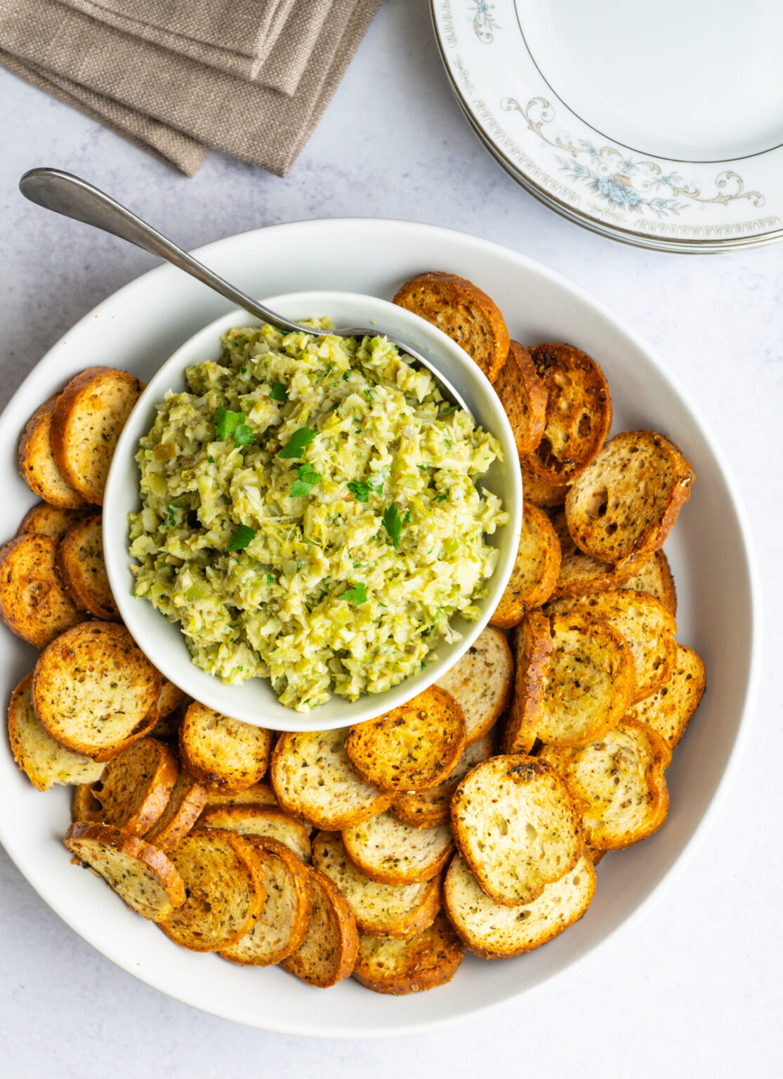 Artichoke Tapenade (10 minute recipe!) Pinch and Swirl