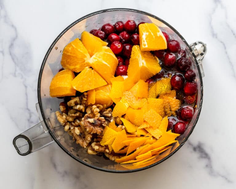 Cranberry Orange Relish (Quick and easy!) Pinch and Swirl