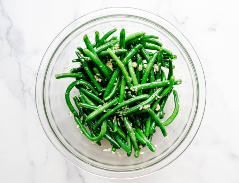 Roasted Green Beans and Potatoes Pinch and Swirl