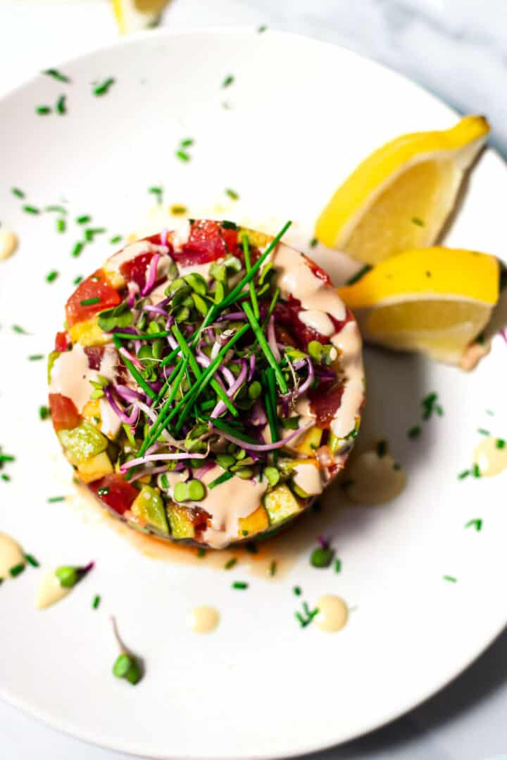 Tuna Tartare (Recipe + Howto Video!) Pinch and Swirl