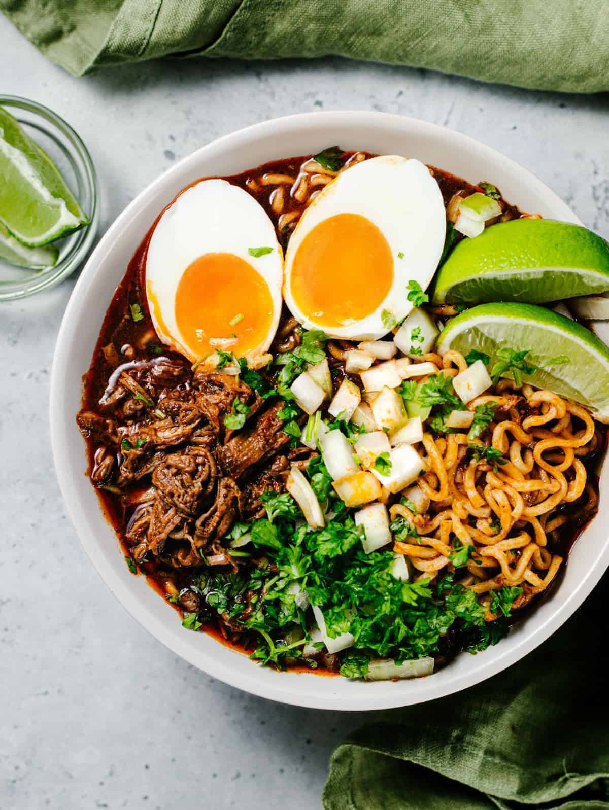 Beef Ramen Noodle Bowl