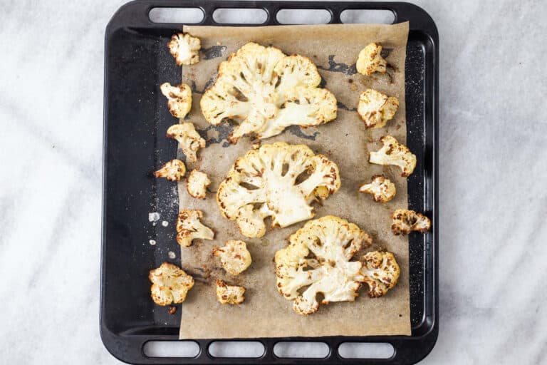 Cauliflower Piccata (Made in the oven!) Pinch and Swirl