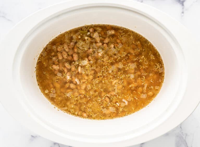 Slow Cooker Pinto Beans Pinch and Swirl