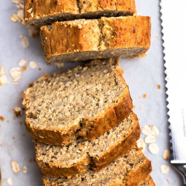 Oat Flour Banana Bread Pinch and Swirl