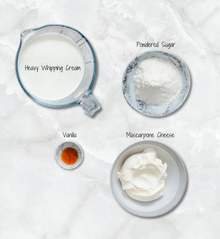 Stabilized Whipped Cream Frosting (5 minute recipe!) Pinch and Swirl