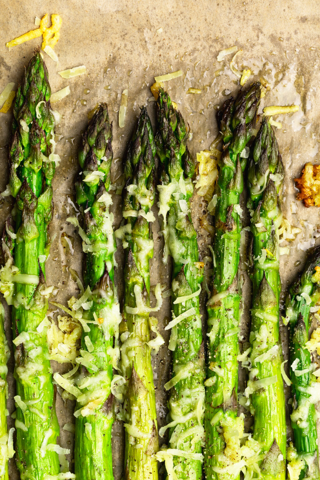 Garlic Parmesan Asparagus Pinch and Swirl