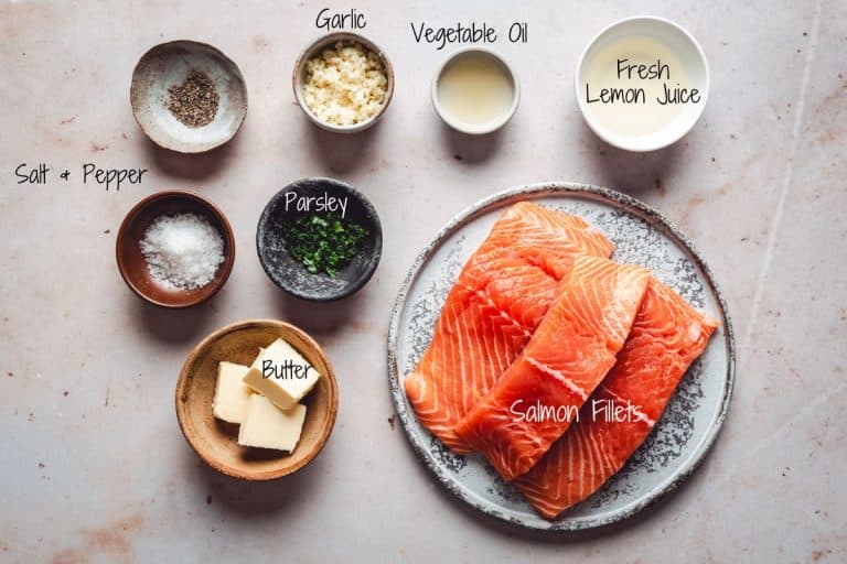 Salmon Bites with Garlic Butter Pinch and Swirl